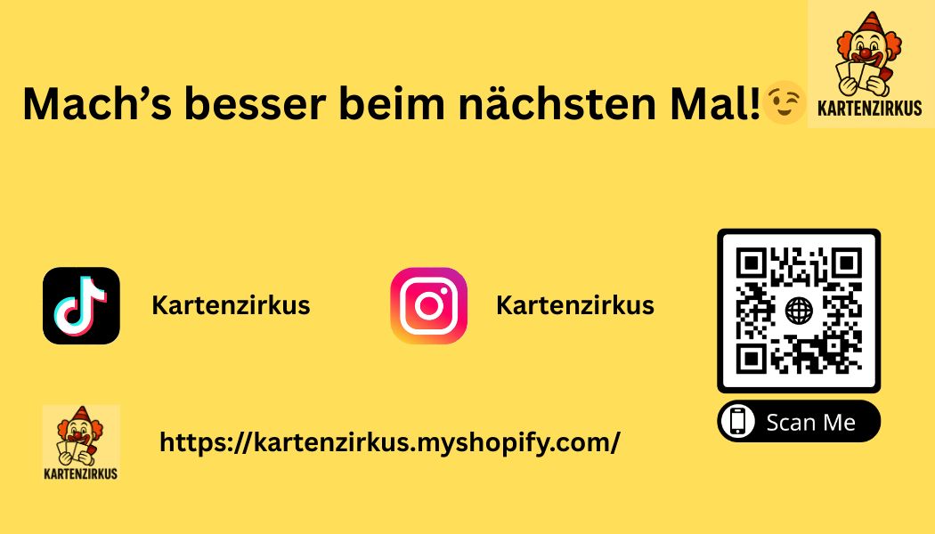 Scheisse geparkt!!! – Falschparker-Karte (10–500 Stück)